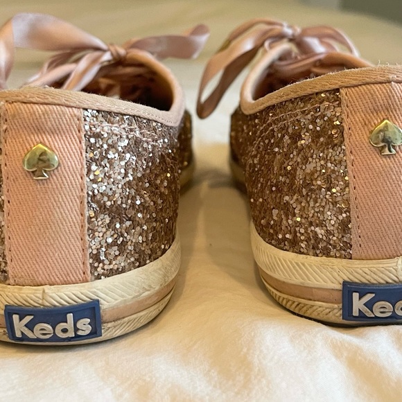 KEDS X Kate Spade Champion Glitter Rose Gold - Picture 5 of 5